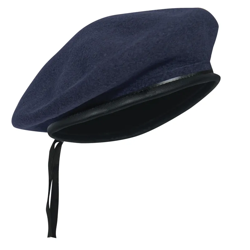 Dokud Zásoby Vydrží Baret MONTY vlněný TMAVĚ MODRÝ