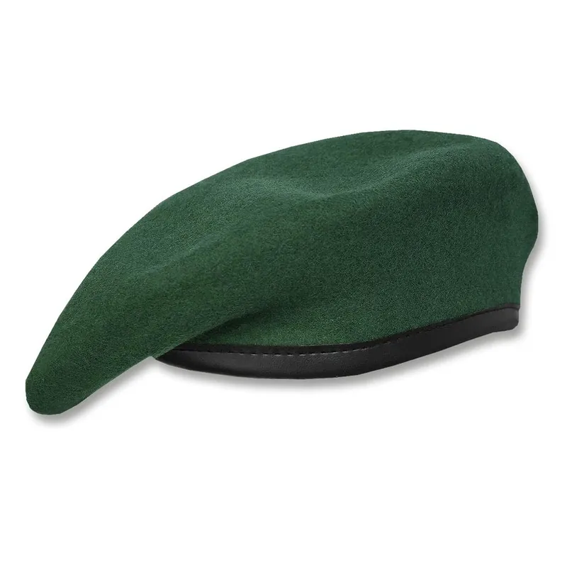 Baret vlněný BW CDO TMAVĚ ZELENÝ / JÄGERGRÜN Tovární Cena