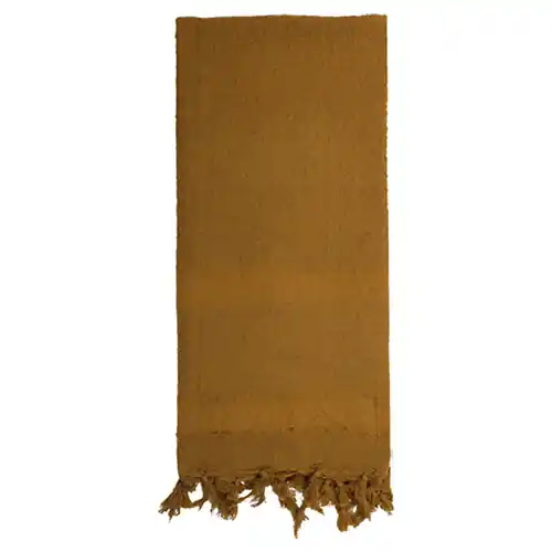 Šátek SHEMAGH SOLID 107 x 107 cm COYOTE Značkový