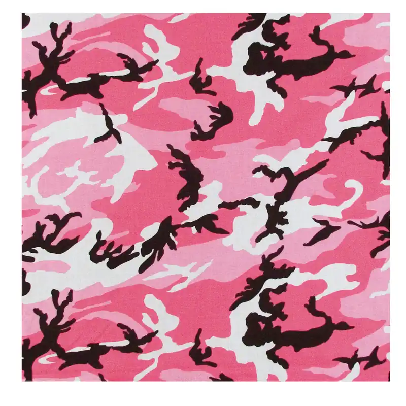 Víkendová Akce Šátek 55 x 55 cm PINK CAMO