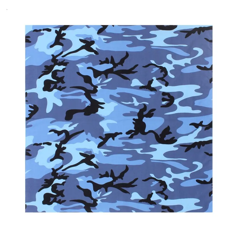 Šátek 68 x 68 cm JUMBO SKY BLUE CAMO Akční Cena