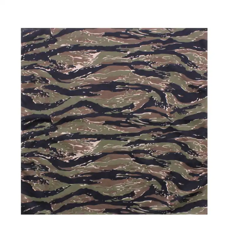 Zlevněný Šátek 68 x 68 cm JUMBO TIGER STRIPE CAMO