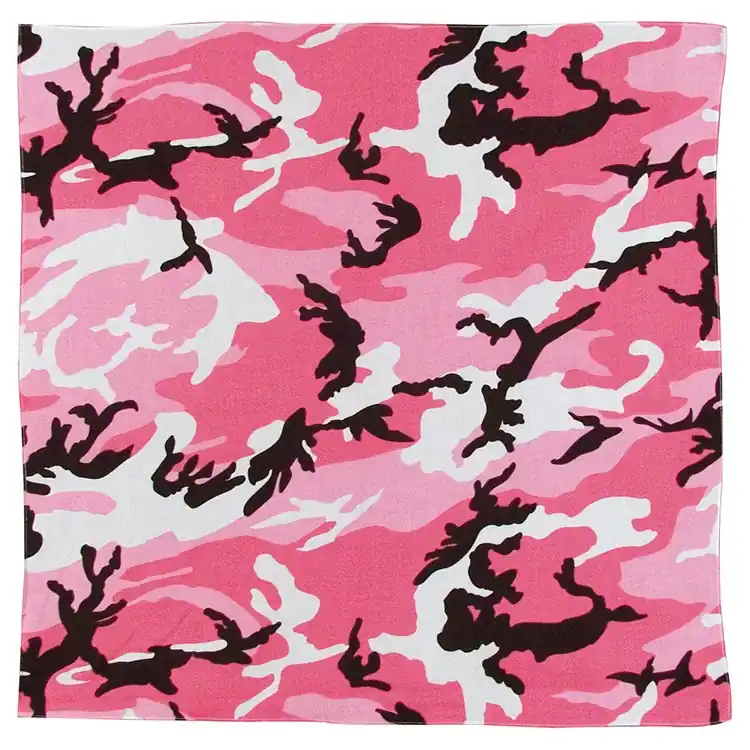 Ověřený Šátek 68 x 68 cm JUMBO PINK CAMO
