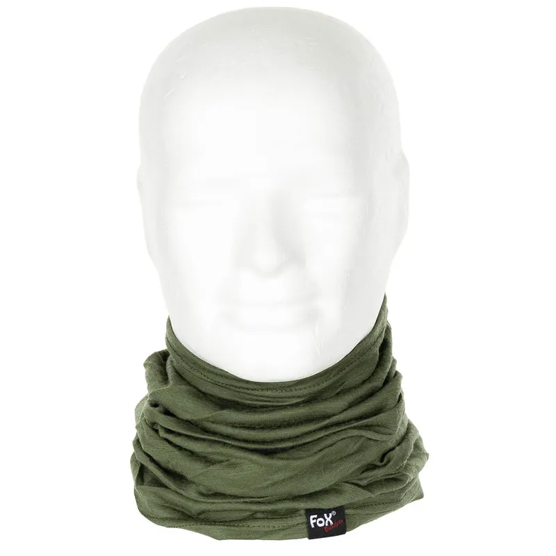 Sezónní Sleva Šátek multifunkční MERINO LITE ZELENÝ
