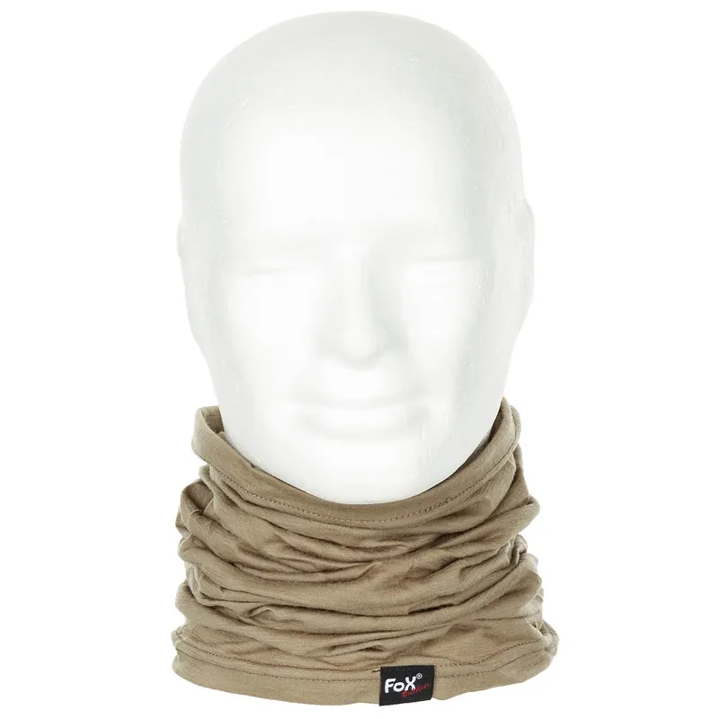 Levný Šátek multifunkční MERINO LITE COYOTE