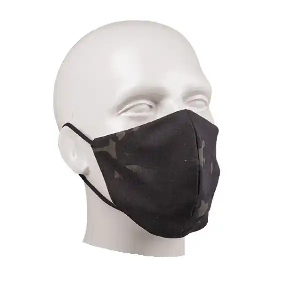 Rouška V-SHAPE rip-stop MULTITARN®BLACK Ověřený