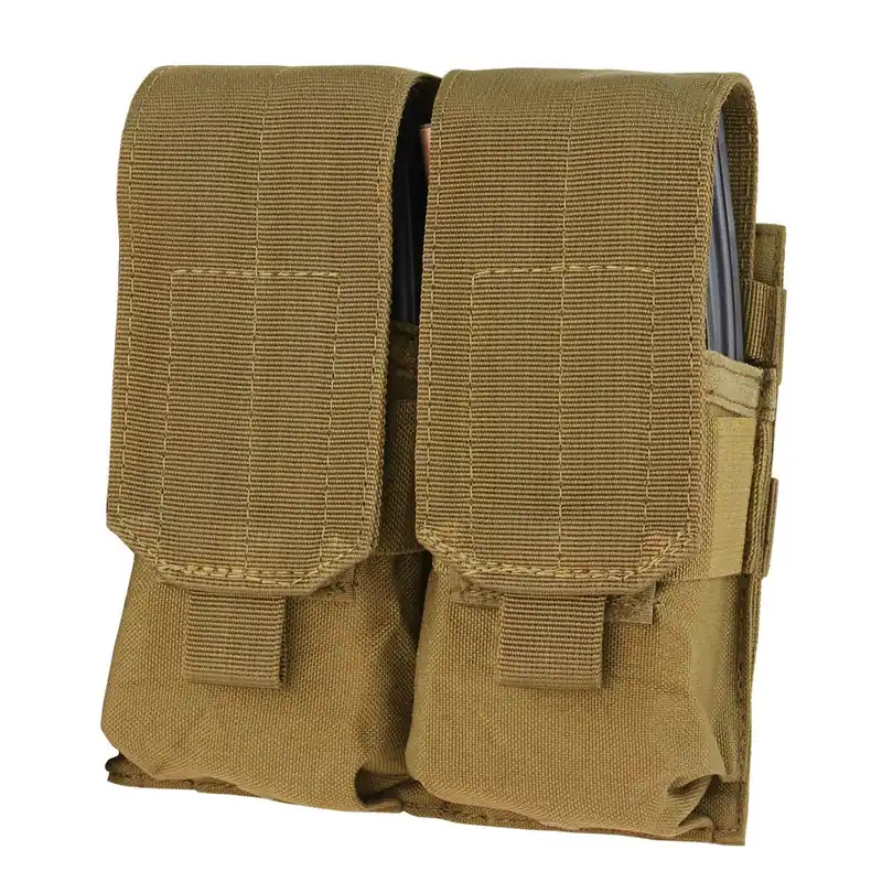 Sumka MOLLE dvojitá na zásobníky M4 COYOTE BROWN Akční Nabídka