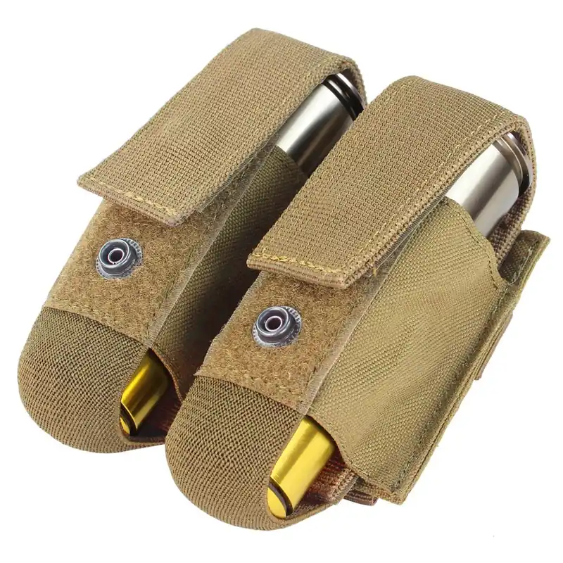 Sumka MOLLE na dva 40mm granát. náboje COYOTE BROWN Vysoce Kvalitní