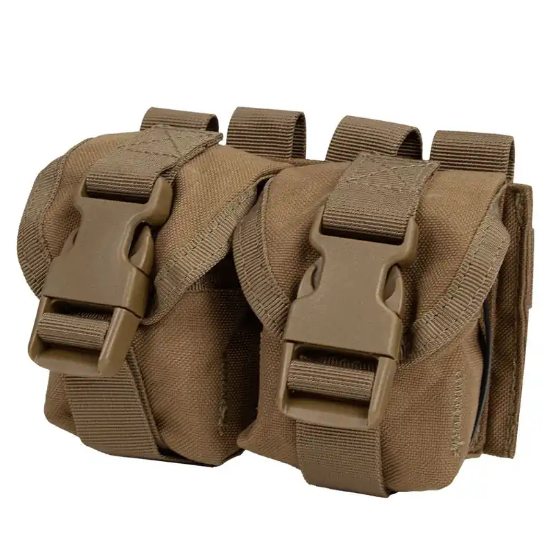 Sumka MOLLE na dva granáty COYOTE BROWN Nejlepší Volba