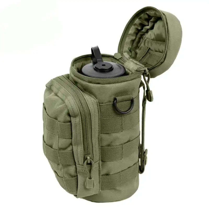 Ověřený Obal MOLLE na láhev ZELENÝ