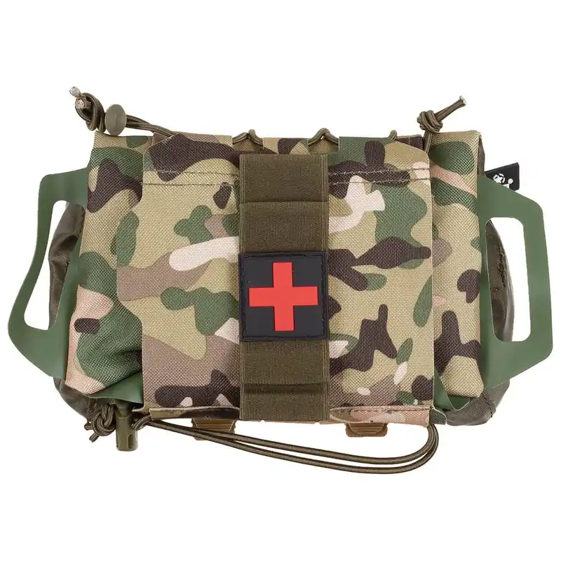 Víkendová Akce Pouzdro Tactical IFAK pro vybavení první pomoci OPERATION CAMO