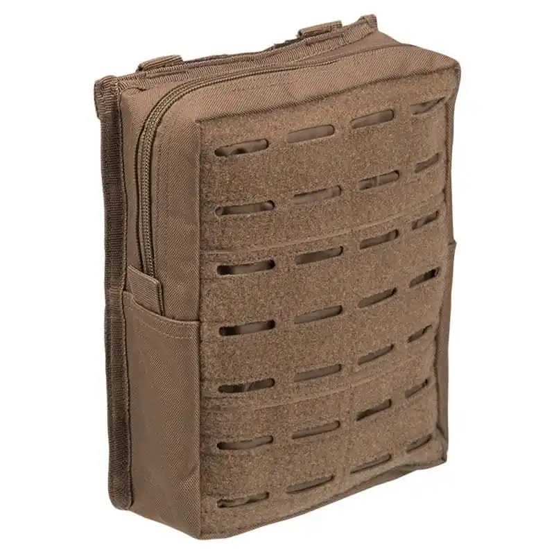 Pouzdro velké vertikální LASER CUT MOLLE DARK COYOTE Doprava Zdarma