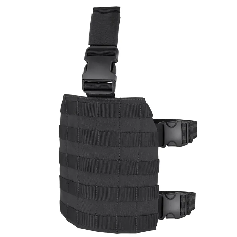 Panel stehenní MOLLE DROP LEG - ČERNÝ Omezená Nabídka
