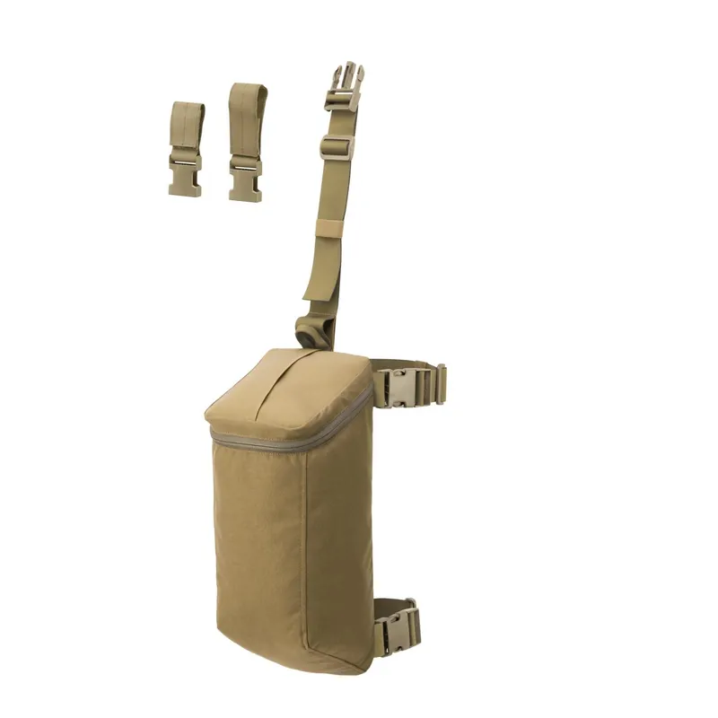 Bezpečná Platba Pouzdro lýtkové ROPE BAG na slaňovací lano COYOTE BROWN