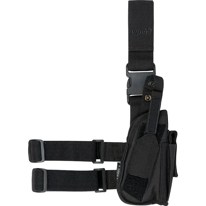 Nejlepší Volba Pouzdro pistolové TACTICAL stehenní ČERNÉ