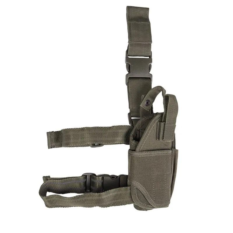Pouzdro pistolové stehenní CORDURA ZELENÉ Vysoce Kvalitní
