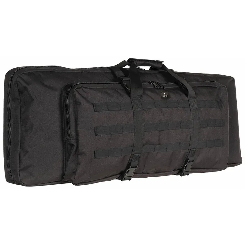 Nejlepší Volba Taška na dvě pušky 90cm MODULAR s popruhy na záda ČERNÁ