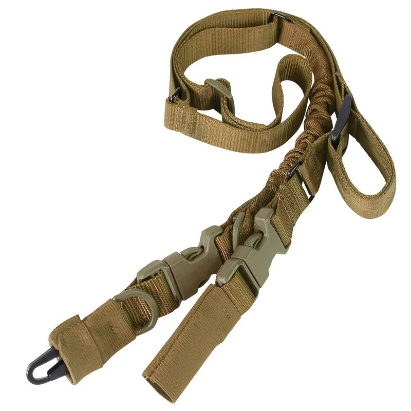 Popruh zbraňový STRYKE jedno/dvoubodový COYOTE BROWN Omezená Nabídka