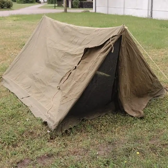 Dokud Zásoby Vydrží Stan britský WWII original ZELENÝ