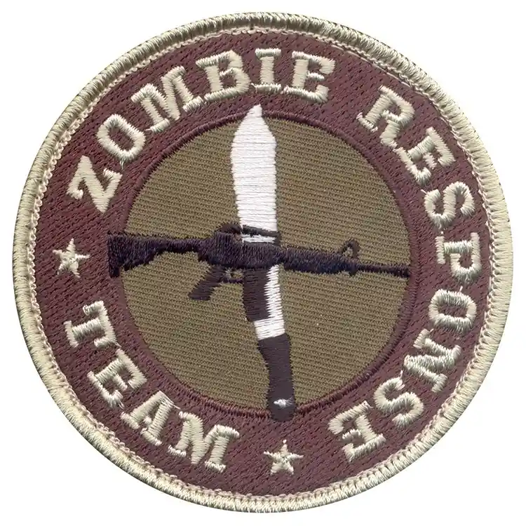 Akce Nášivka ZOMBIE RESPONSE TEAM velcro