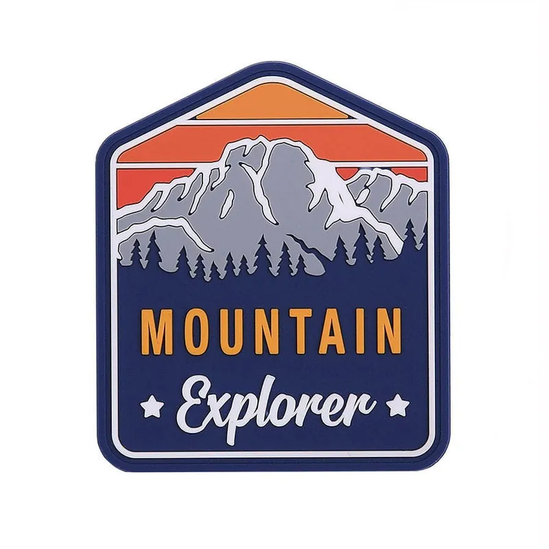 Hit Sezóny Nášivka MOUNTAIN EXPLORER velcro BAREVNÁ