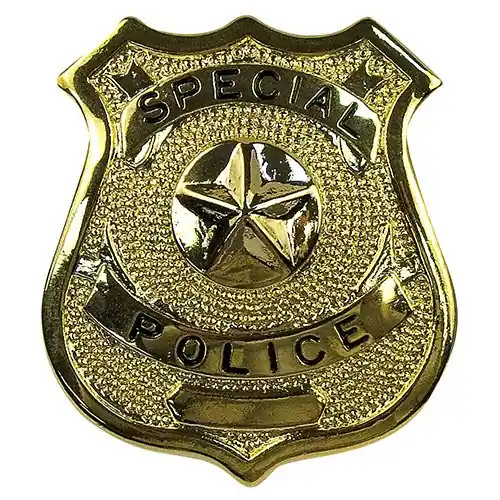 Must-Have Odznak SPECIAL POLICE ZLATÝ
