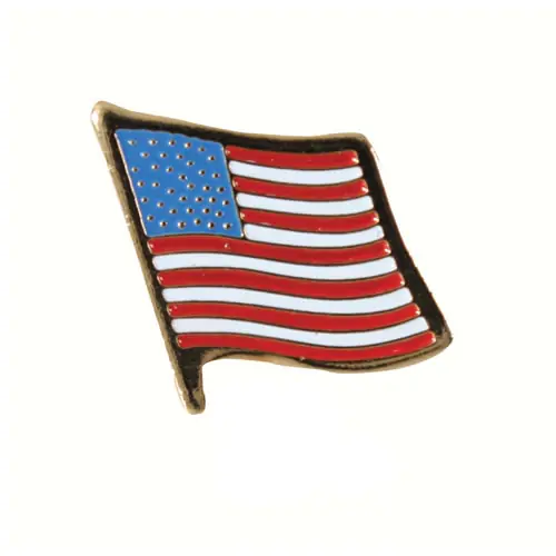 Odznak vlajka USA ZLATÝ Finální Výprodej