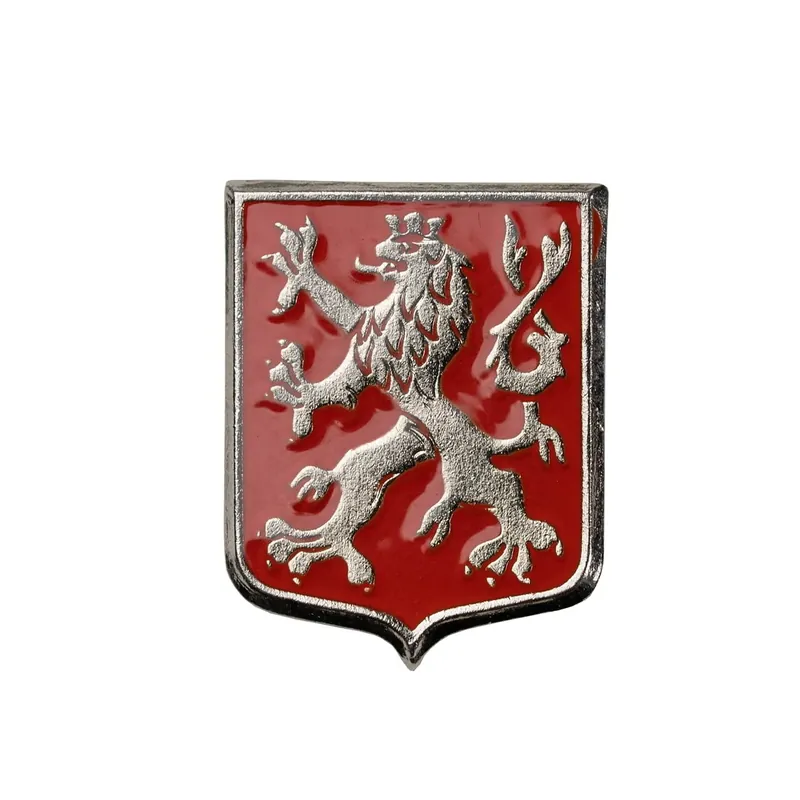 Nízká Cena Odznak český lev ERB / červený PIN