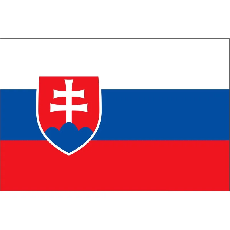 Vlajka na tyčce SLOVENSKO 30x45cm Levný