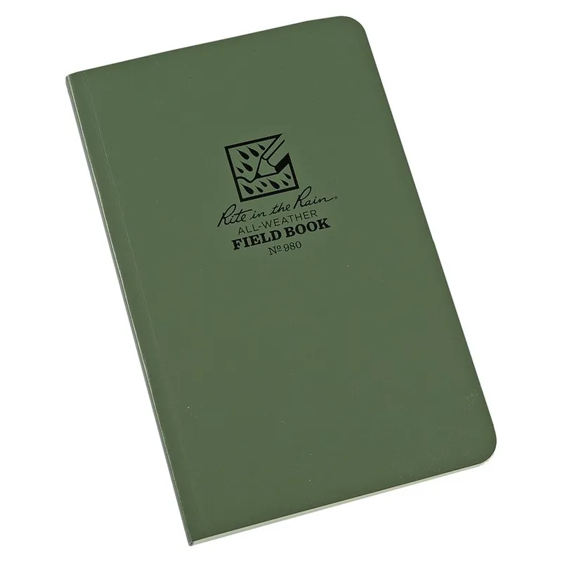 Cenová Bomba Blok voděodolný TACTICAL Field Book ZELENÝ
