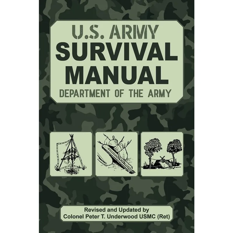Kniha příručka U.S. ARMY SURVIVAL MANUAL Odeslání Ihned
