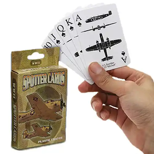Tovární Cena Karty hrací WWII SPOTTER