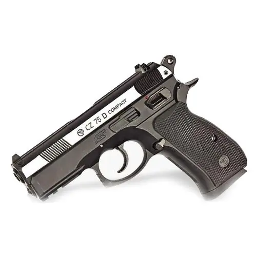 Doprava Zdarma Pistole vzduchová ASG CZ-75 D Compact Dual tone CO2 - BB 4,5mm steel