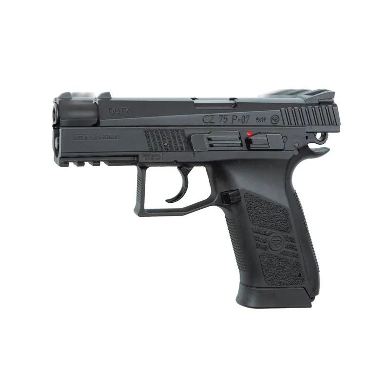 Značkový Pistole vzduchová ASG CZ 75 P-07 Duty BLOWBACK CO2 - BB 4,5mm steel