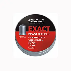 Diabolky JSB EXACT BEAST 4,5 mm 250 ks Akční Nabídka