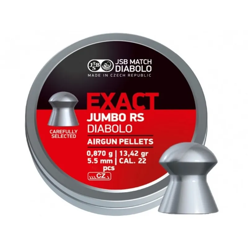 Diabolky JSB EXACT JUMBO RS 5,52 mm 250 ks Nízká Cena