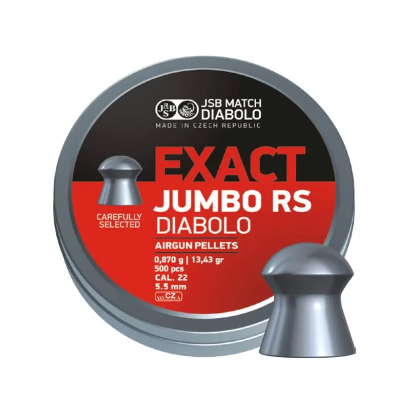 Diabolky JSB EXACT JUMBO RS 5,52 mm 500 ks Must-Have