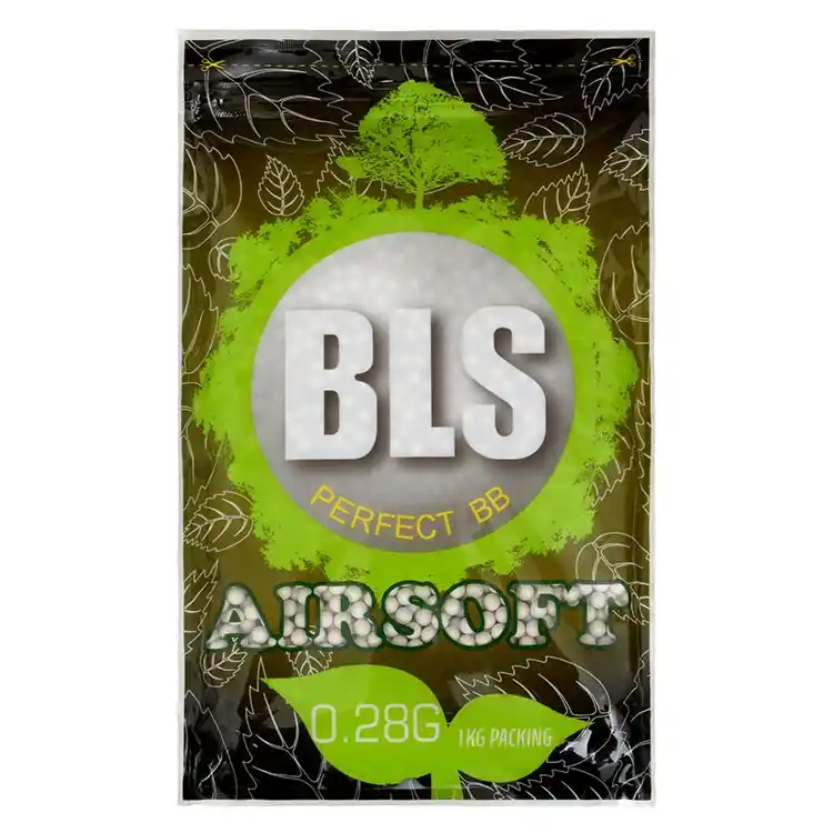 Kuličky airsoft BLS BIO 0.28g 3570ks Tovární Cena