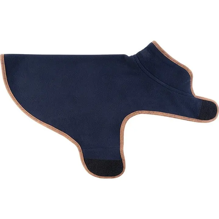 Časově Omezené Vesta pro psa FLEECE TMAVĚ MODRÁ