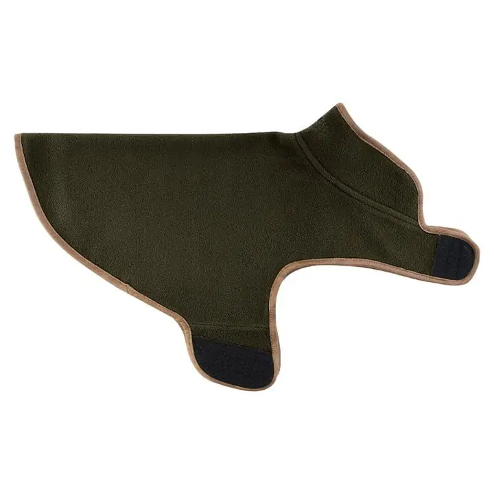 Vesta pro psa FLEECE TMAVĚ ZELENÁ Sezónní Sleva